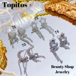 #+ zarcillo oro chino lujos 9&