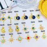 #G Cadena con dije lujo solo dije 1.85$ (con cadena sencilla12.50&con cadena ajustable14&）con ajustable 2.70$