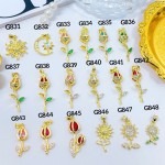 #G Cadena con dije lujo solo dije 1.85$ (con cadena sencilla12.50&con cadena ajustable14&）con ajustable 2.70$