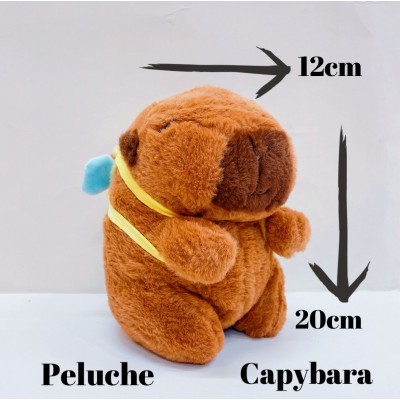 peluche capibara pequeña