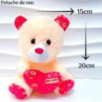 peluche osito Love pequeña (clip foto entre ver mas modelos)