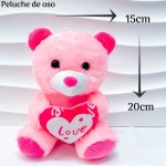 peluche osito Love pequeña (clip foto entre ver mas modelos)