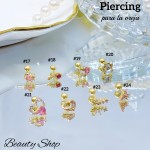 Piercing para la oreja  6.5& (0.95*)