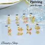 Piercing para la oreja  6.5& (0.95*)