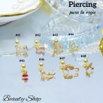Piercing para la oreja  6.5& (0.95*)