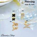 Piercing para la oreja  6.5& (0.95*)
