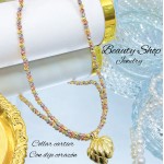 Collar cartier con dije corazón 