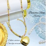 Collar cartier con dije corazón 