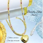 Collar cartier con dije corazón 