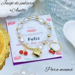 Colección día de las madres pulsera+anillo(2.48*) Colección día de las madres pulsera+anillo(2.48*)
