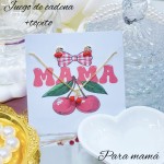 Colección de mamá cadena+topito cereza (2.06*)