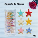 Pinza de dama rosa  9&(1.5*)