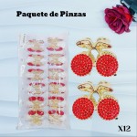 Pinza de dama rosa  9&(1.5*)