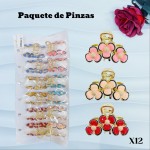 Pinza de dama rosa  9&(1.5*)