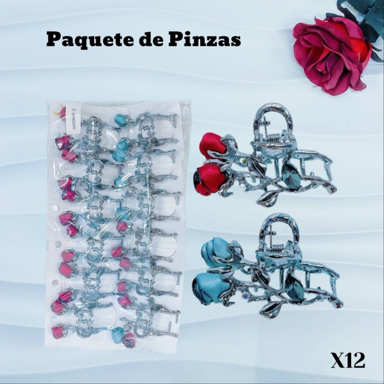 Pinza de dama rosa  9&(1.5*)
