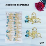 Pinza de dama rosa  9&(1.5*)