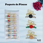 Pinza de dama rosa  9&(1.5*)