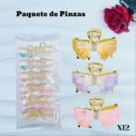Pinza de dama rosa  9&(1.5*)
