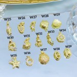 #0002 #W cadena con dije （solo dije 1.05$）（(con cadena 7.5&）(1.36*)