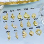 #0002 #W cadena con dije （solo dije 1.05$）（(con cadena 7.5&）(1.36*)