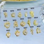 #0002 #W cadena con dije （solo dije 1.05$）（(con cadena 7.5&）(1.36*)