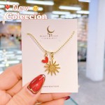 Nueva colección cadenita de sol con dije corazón 