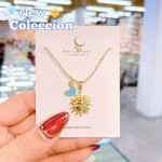 Nueva colección cadenita de sol con dije corazón 