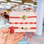 Set de pulseras hilo rojo 