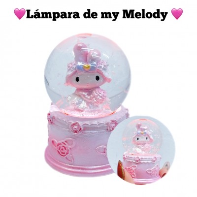 Lampara sario kuromi y melody 20&