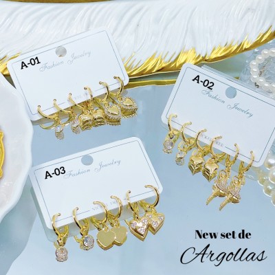 #A set de argollas 