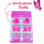 paquete pinza Barbie-sanrio (clip foto entre ver mas modelos) 8& (1.36*)
