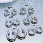 #xp zarcillo lujos oro chino platiado 10&