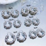 #xp zarcillo lujos oro chino platiado 10&