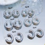 #xp zarcillo lujos oro chino platiado 10&