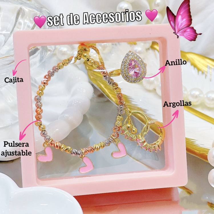 Set de accesorios para dama 7.95$ Set de accesorios para dama 7.95$