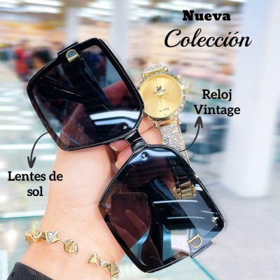Reloj+Lente de sol 8.90$ poca cantidad disponible 