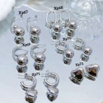 #xp zarcillo lujos oro chino platiado 10&