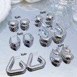 #xp zarcillo lujos oro chino platiado 10&