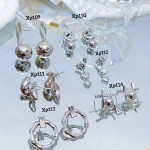 #xp zarcillo lujos oro chino platiado 10&