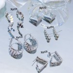 #xp zarcillo lujos oro chino platiado 10&