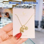 Cadena de inicial+dije Cadena de inicial+dije