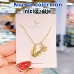 Cadena de inicial+dije Cadena de inicial+dije