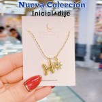 Cadena de inicial+dije Cadena de inicial+dije