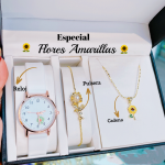 Combos de accesorios Flores amarillas 