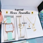 Combos de accesorios Flores amarillas 