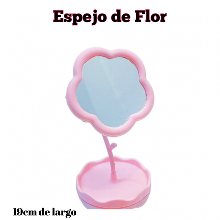 espejo de flor 8&