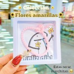 Pulsera engomada con dije de girasol 2.95$ 