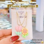 Cadenas para compartir especial flores amarillas 3$ Cadenas para compartir especial flores amarillas 3$