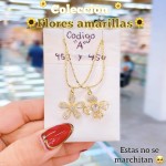 Cadenitas para compartir especial flores amarillas 4.95$ 