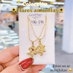 Cadenitas para compartir especial flores amarillas 4.95$ 
